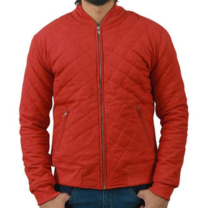 OEM Manufacturer's High Quality Men's Casual Bomber <b>Jacket</b> Waterproof Windproof Chenille - Product Image 1