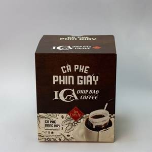 Filtro colgante para oreja Precio competitivo Bolsa de goteo café molido tostado medio ISO/HACCP proveedor de café en polvo Fábrica vietnamita - Product Image 4