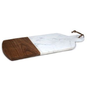 Handcrafted food tray chic serving accessories luxury presentation <b>board</b> wooden serving slab marble snack tray premium <b>board</b> - Product Image 1