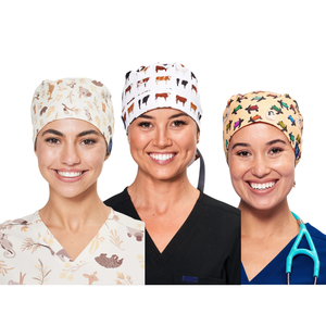 Gorro Quirúrgico de Algodón Bestin Summer Star Sky, Ajustable y Transpirable para Mujeres y Hombres, Gorro de Enfermería para Dentistas, Accesorios para Cabello Largo - Product Image 5