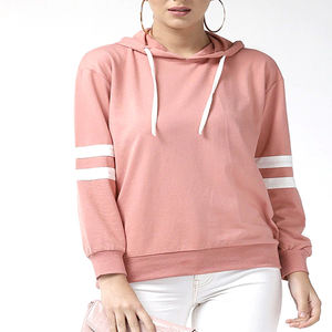 Women's Lightweight Hoodie Pullover Sweatshirt with Kangaroo Pocket Soft French Terry Fabric for Casual Everyday Fashion - Product Image 4