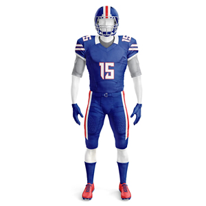 Nuevo Conjunto de Uniforme de Fútbol Americano con Diseño de Logotipo Personalizado, Sublimado, Impreso, Antibacterial, Transpirable - Product Image 2