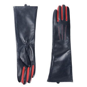 Gants d'hiver en cuir imperméables, chauffants, personnalisés, unisexes - Product Image 1