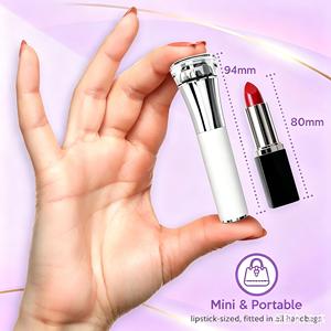 Épilateur facial électrique pliable indolore pour femmes, rasoir tondeuse à piles pour usage domestique - Product Image 4