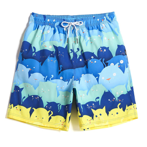 Pantalones cortos de malla sublimados ligeros de última moda para hombre, pantalones cortos deportivos para correr, gimnasio, verano, ropa de calle. - Product Image 3