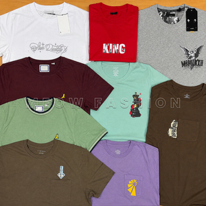 เสื้อยืดเด็กราคาถูก ขายส่ง ปลอดสารเคมี ของเหลือจากสต็อก คละลายพิมพ์ ผ้าฝ้าย ผลิตในบังกลาเทศ - Product Image 3