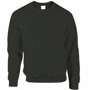 Sweat-shirt unisexe à col rond pour homme, taille US 260 GSM, doublure en molleton français, 100% polyester, logo personnalisé, uni, sans motif - Product Image 1