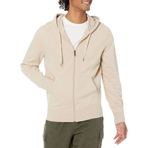 Lightweight <b>Zip</b> Up Men Hoodies 100% Cotton Fabric Regular Fit Adjustable <b>Hood</b> Waterproof Windproof Winter Everyday Outdoor - Product Image 2