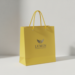 Eco-Friendly Recyclable Christmas <b>Wrapping</b> <b>Paper</b> Bags Luxury Glossy Lamination <b>Paper</b> Bags Custom Logo for Holiday Supermarket - Product Image 6