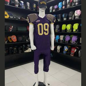 Uniformes de Fútbol Americano Transpirables, Tallas Grandes, Ropa de Fútbol Americano para Adultos, Camisetas de Fútbol Americano con Tela Tackle Twill - Product Image 6