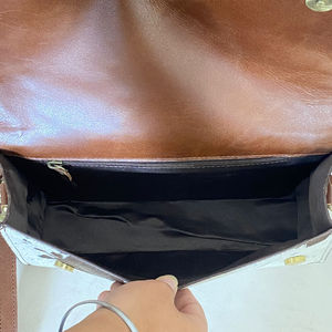 Luxury 2025 Fashion Women's Hand Tooled Leather Single Shoulder Bags Genuine Hair On Cowhide Leather Crossbody Purses for Ladies - Product Image 6