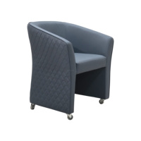 Chaise Française Moderne Pliable et Ajustable en Cuir/Métal/Bois/PU, Couleur Personnalisable, Style Minimaliste Traditionnel, pour Salon de Coiffure