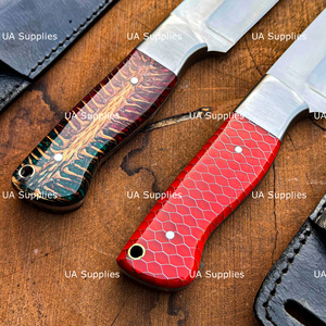 Cuchillo de Caza y Camping de Acero Inoxidable 12C27 Forjado a Mano, Hoja Recta de Alta Calidad, Personalizable OEM ODM, 58 HRC - Product Image 4