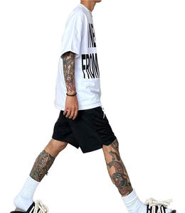 ชุดเซ็ตเสื้อยืดและกางเกงขาสั้นลำลองสำหรับฤดูร้อน ผู้ชายและผู้หญิง ชุดลำลอง 2 ชิ้น ผ้าฝ้าย ชุดฤดูร้อนสำหรับผู้ชายและผู้หญิง - Product Image 4