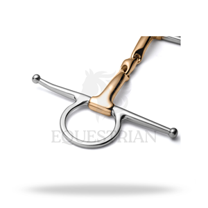 Mors à double articulation avec jouets de fouet intégrés pour l'équitation - Product Image 4