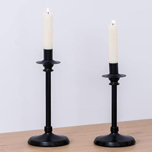 Christmas <b>Black</b> Candle <b>Holder</b> <b>Candlestick</b> Christmas Candelabra Dinning Wedding Home & Garden Home Décor Candle <b>Holders</b> - Product Image 1