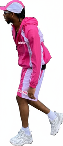 Ensemble short et coupe-vent pour homme 2026, marque privée, vêtements de sport légers, fabricant direct, logo personnalisé - Product Image 4