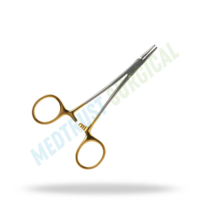 Halsey TC Needle <b>Holder</b> Serrated 13cm Neuro Spine Surgical Instrument For Suturing - Product Image 3