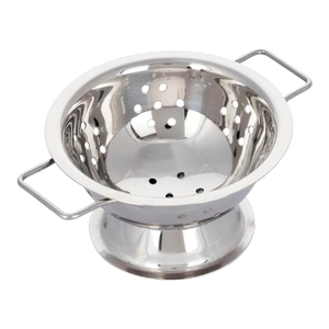 Colador de acero de silicona de grado alimenticio, colador de cocina, Ahorrador de espacio, colador plegable, bolsa de plástico con logotipo - Product Image 6