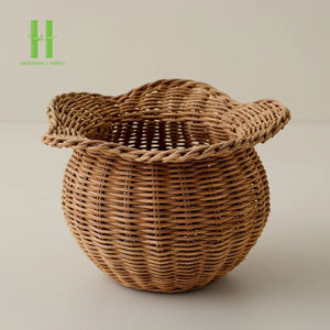 Nuevo Producto, Jarrón Decorativo Ecológico de Mimbre Natural, Macetas para Flores, Decoración del Hogar, OEM, Capacidad y Tamaño Personalizados, Hecho en Vietnam - Product Image 6