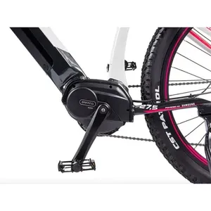 Vélo électrique de montagne à entraînement moyen 250W 36V vitesse maximale 25 km/h cadre en alliage d'aluminium moteur sans balais - Product Image 6