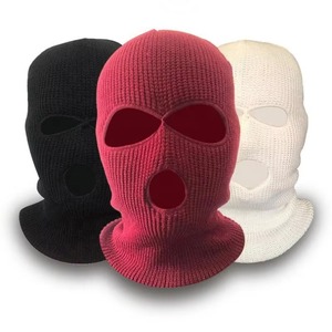 Pasamontañas Táctico Transpirable de Punto Personalizado BRANDERS INTERNATIONAL, Gorro con Tres Orificios para Esquí, para Hombres y Mujeres - Product Image 1