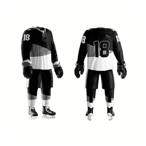 Uniforme de hockey sur glace professionnel de haute qualité, uniforme de hockey sur glace personnalisé, service OEM, uniforme de hockey sur glace - Product Image 1