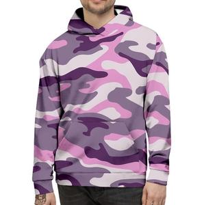 Sweat à capuche camouflage de chasse en gros pour hommes, haute qualité, logo personnalisé, sweats tactiques de camouflage désertique pour unisexe - Product Image 6