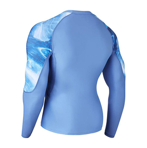 Camisetas de Manga Larga Sublimadas con Diseño Personalizado, Ropa Deportiva para Hombre, Spandex/Poliéster UPF50+, Artes Marciales - Product Image 2