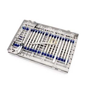 Kit quirúrgico periodontal de 20 piezas con cassette, instrumentos de cirugía dental para tratamiento de encías, uso hospitalario y clínico. - Product Image 5