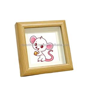 Vente de gros Mini cadres photo en bois uniques Cadres photo en bois fabriqués à la main - Product Image 3