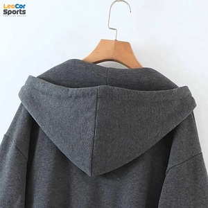 Sweat à capuche personnalisé avec logo, pour homme, 100 % coton, polaire d'hiver, impression puff, strass, quantité personnalisable, OEM - Product Image 3