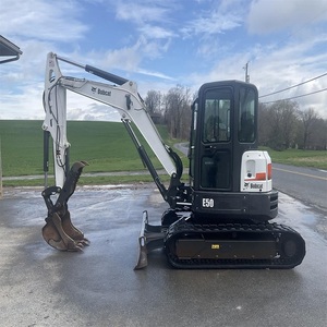 รถขุดขนาดเล็ก Bobcat รุ่น E50 พร้อมเครื่องยนต์และมอเตอร์ สำหรับงานจัดสวน ก่อสร้าง และโครงการขนาดเล็ก พร้อมอุปกรณ์จับยึด รับประกัน 2 ปี - Product Image 5