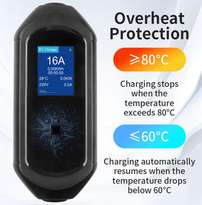 TPU <b>Smart</b> Fast EV Car 3.5KW-22KW Type 2/Type 1/GBT Charging Stations with WIFI APP 6A-32A Adjustable Portable EV Charger Cable - Product Image 4