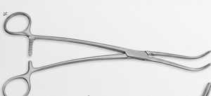 Pinces chirurgicales professionnelles DeBakey-Harken Vena Cava en acier inoxydable personnalisées OEM, 24,5 cm et 25,5 cm - Product Image 3