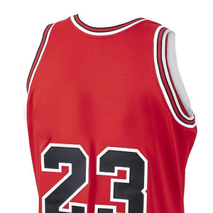 Maillot de basket-ball antibactérien, élégant, imprimé numériquement, 100 % polyester, matière douce, respirante et à séchage rapide. - Product Image 5