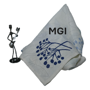 Essuie-tout de cuisine écologique 100% coton biologique, doux et durable, avec impression de logo personnalisé, pliable et réutilisable, essuie-tout pas cher - Product Image 3