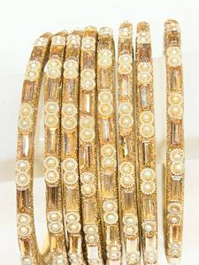 Bracelet jonc classique en laiton poli de haute qualité pour femme, cadeau de mariage, bijoux MN EXPORTS - Product Image 2