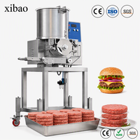 Machine automatique à hamburgers, machine à former des galettes de viande, machine commerciale pour la restauration rapide et les usines alimentaires