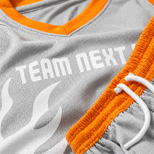 Ensemble de maillots de basket-ball personnalisés avec nom et numéro d'équipe, unisexe, sans manches, col en V, polyester sublimé, évacuation de l'humidité, respirant, athlétique - Product Image 6
