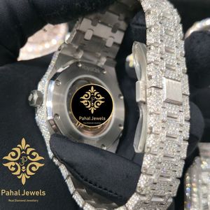 นาฬิกาเพชรหรู Pahal Jewels ตัวเรือนสแตนเลสทรงกลม 36 มม. ระบบอนาล็อก ควอตซ์ แฟชั่นสำหรับทุกเพศ - Product Image 5