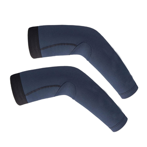 Mangas de compresión personalizables al por mayor con MOQ bajo, ropa deportiva transpirable 100% de alta calidad, mangas unisex de color sólido - Product Image 3