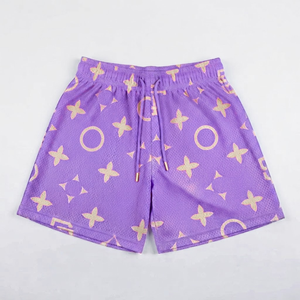 Shorts de sport décontractés pour hommes, nouveau style, motif uni, nylon et coton, imperméables, respirants, séchage rapide, en solde - Product Image 4