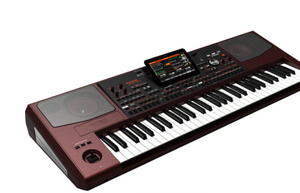 MEILLEURE OFFRE 2026 : Clavier électronique 61 touches avec écran LCD, ensemble de piano pour usage domestique, couleur rouge, en plastique - Product Image 3