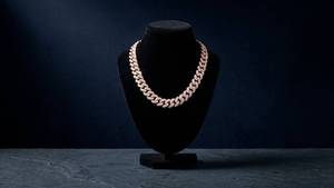 Cadena Cubana de Hip Hop de Plata 925 con Incrustaciones de Diamantes Moissanite de la Mejor Calidad, con Diamantes Brillantes para Hombres y Mujeres - Product Image 4