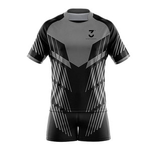 Uniforme de Rugby Personalizado para Hombre, de Alta Calidad, Transpirable, Ligero, de Poliéster que Absorbe la Humedad, Suministro de Fábrica, Competitivo - Product Image 1