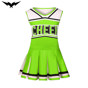 Uniformes Personalizados de Animadoras para Escuelas Secundarias con Apliques de Pedrería para Animadoras Adultas - Material Spandex/Poliéster - Product Image 5