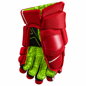 Gants de hockey sur glace rouges IBERIA Premium |   Gants de protection pour joueurs de hockey |   Vente en gros OEM personnalisée - Product Image 3