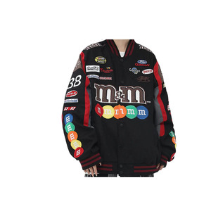 Fabricant de vestes universitaires, veste pull universitaire personnalisée, maillot de football pour hommes, veste de baseball vierge pour hommes en gros - Product Image 6