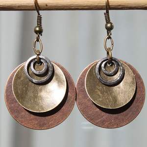 Modèle 9 haut de gamme, très vendu, écologique et durable, bijoux en cuivre et en laiton faits à la main, pour les fêtes, design exclusif - Product Image 3